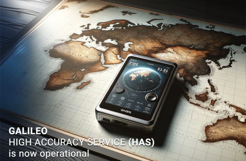 Galileo HAS: wysokodokładna nawigacja bez stacji bazowych