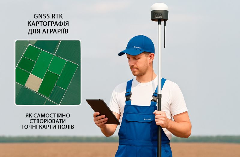 GNSS RTK para agricultores: cartografía precisa hecha por ti mismo