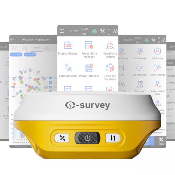 GNSS RTK Receiver eRTK10 Mini with IMU and Camera
