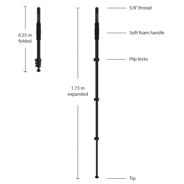 Wysuwany słup TS180