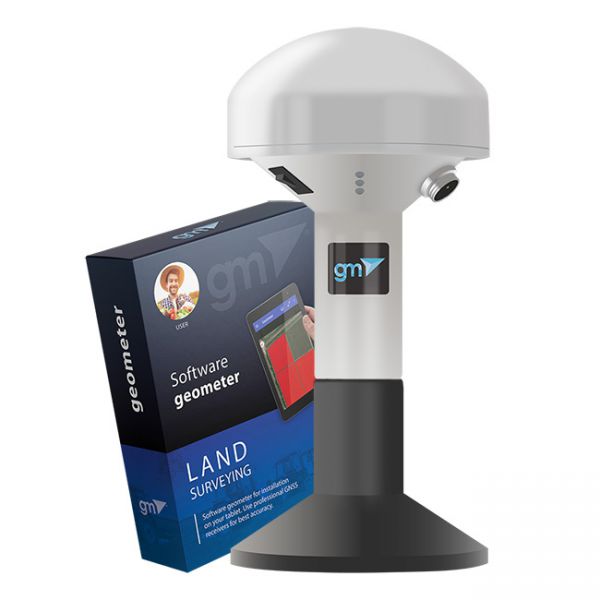 Aplikacja geometer z odbiornikiem GM Spike