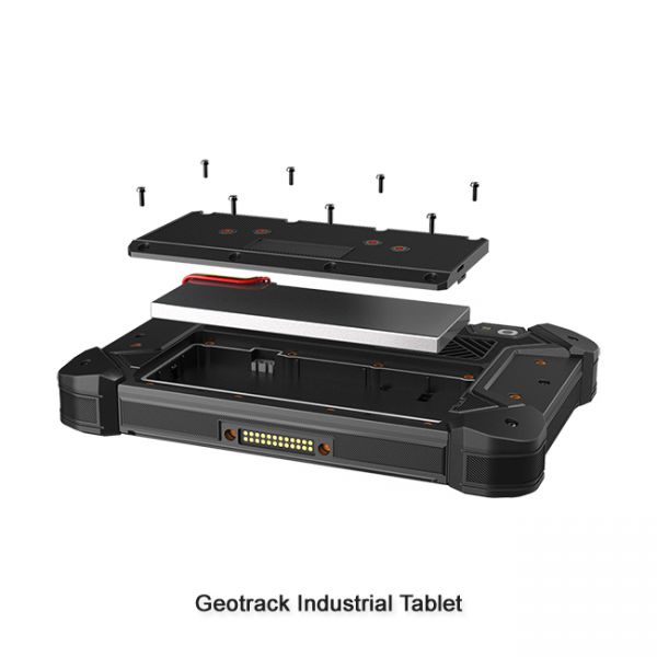 Wytrzymały tablet przemysłowy geotrack