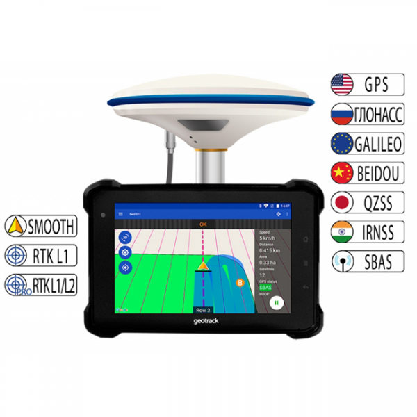 System jazdy równoległej Geotrack Explorer PLUS