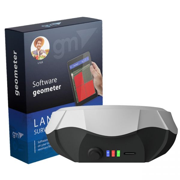 GNSS приймач GM SPIKE 2 для вимірювання площі