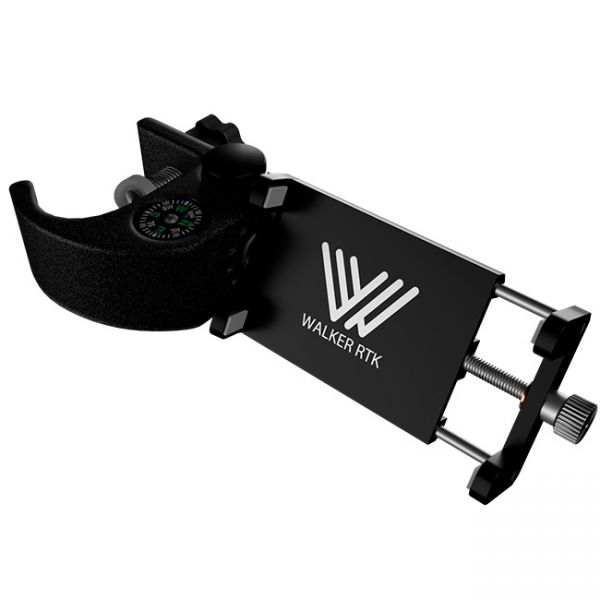 Soporte para smartphone con brújula para poste geodésico