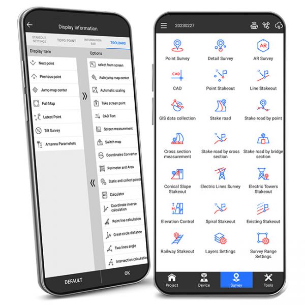 Oprogramowanie geodezyjne SurPAD 4.2 dla Androida