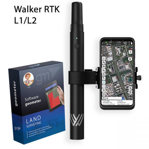 GNSS receiver Walker RTK geometer SCOUT Kit