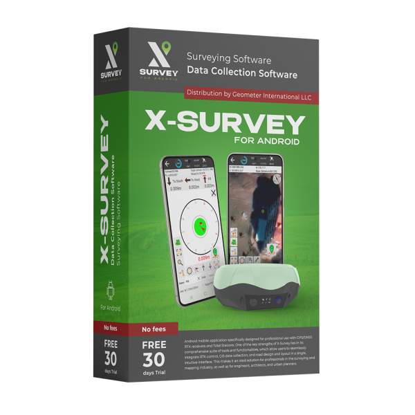 Oprogramowanie geodezyjne X-Survey dla Androida